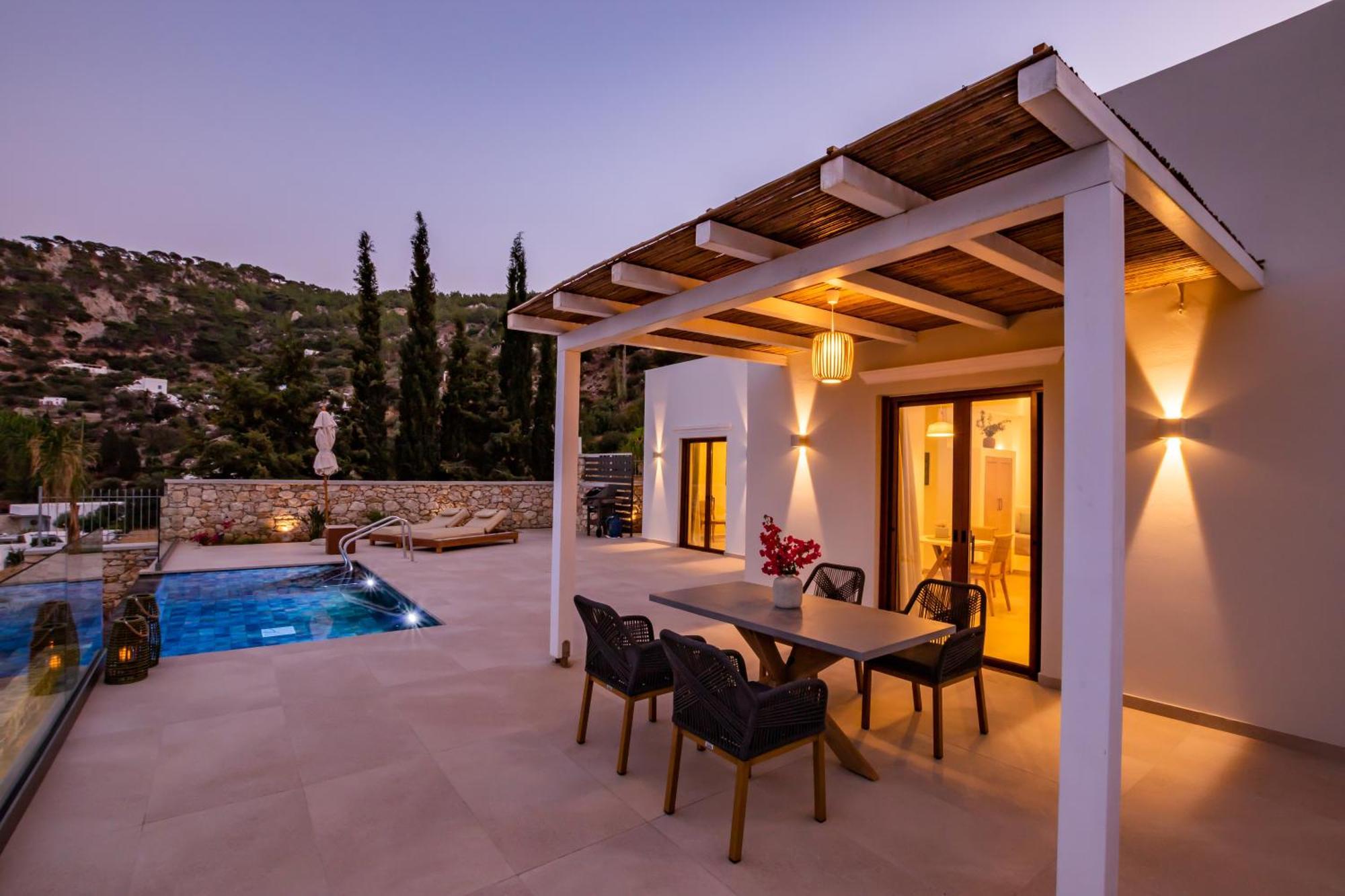 Mertelia Luxury Villas Kyra Panagia المظهر الخارجي الصورة