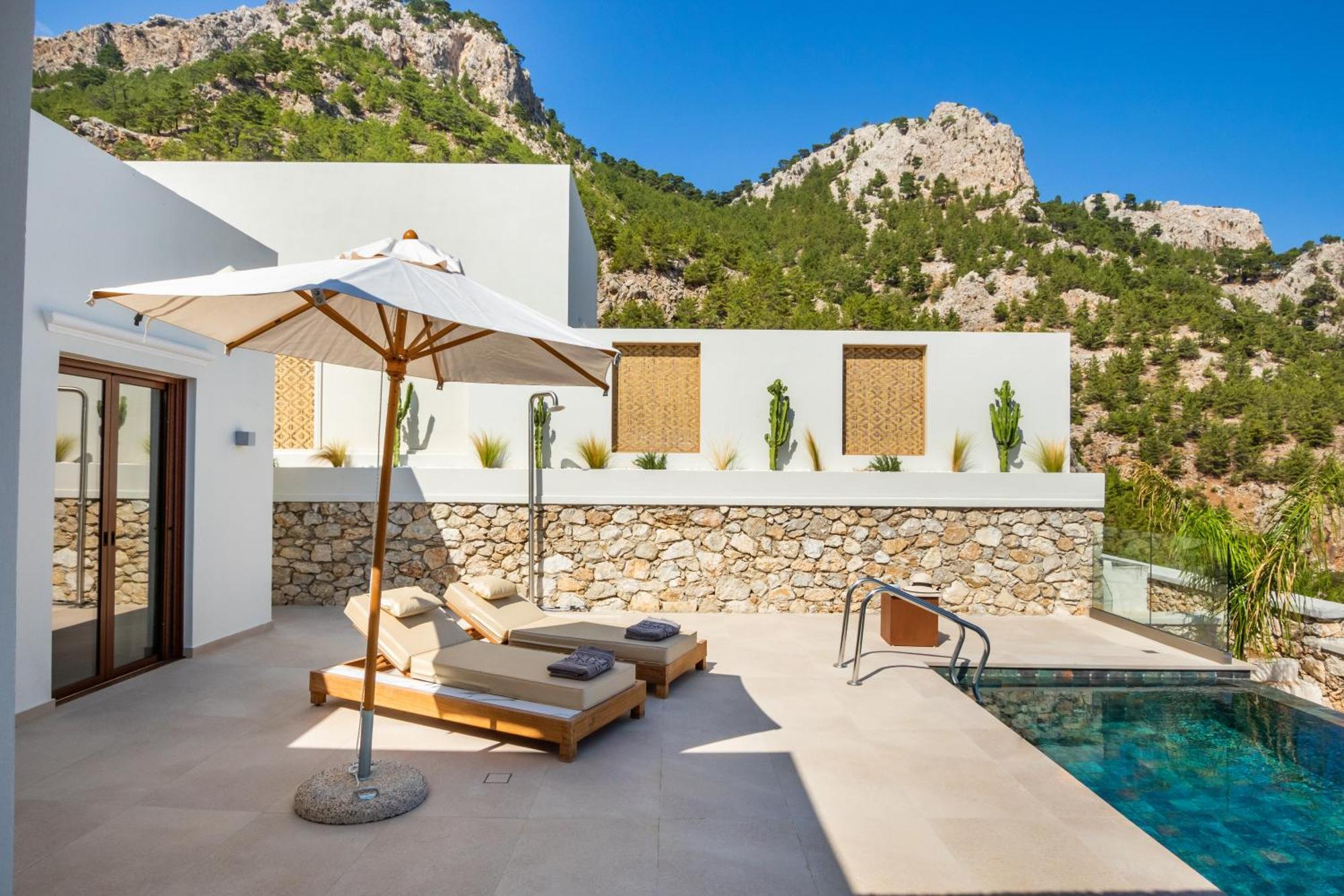 Mertelia Luxury Villas Kyra Panagia المظهر الخارجي الصورة