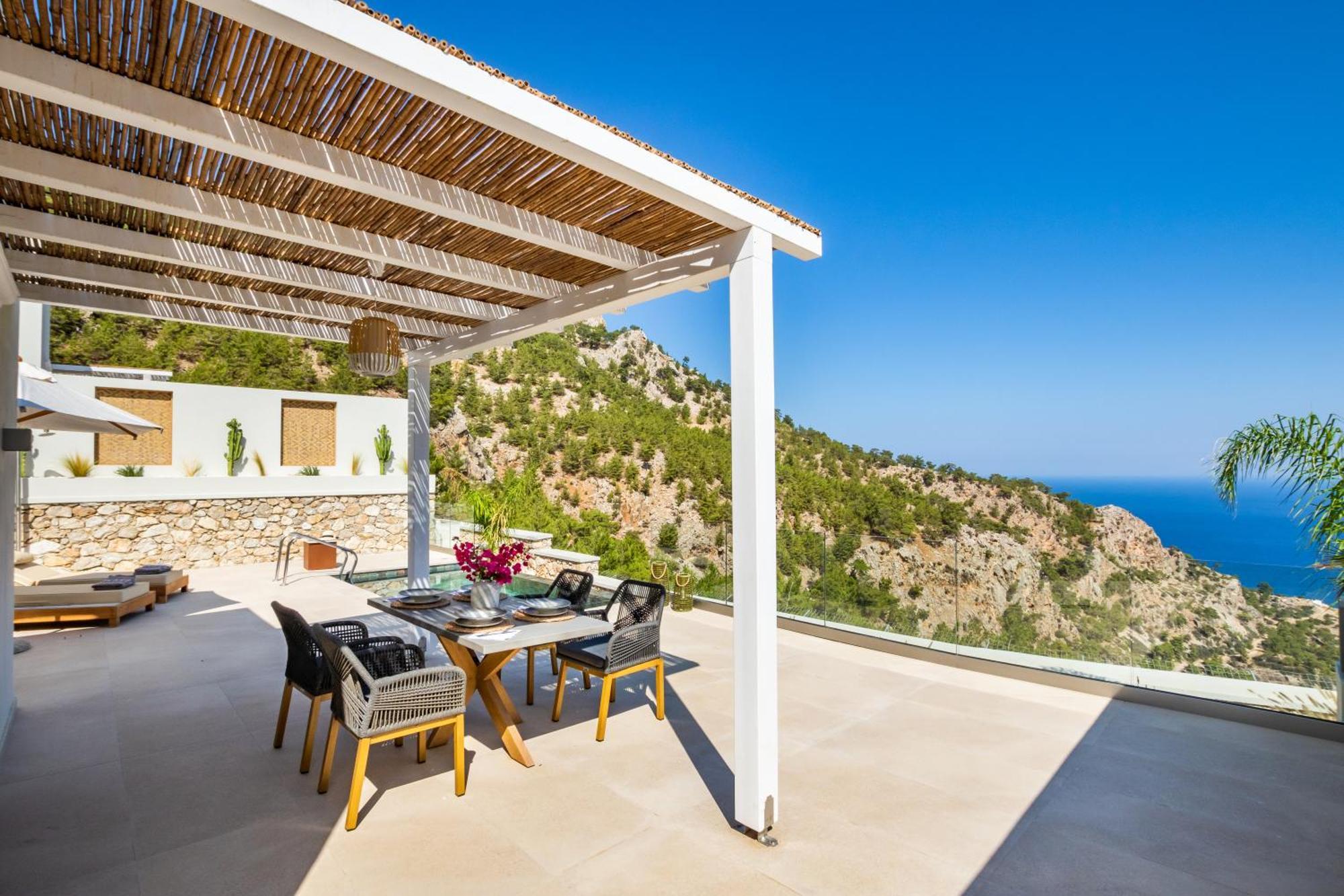 Mertelia Luxury Villas Kyra Panagia المظهر الخارجي الصورة
