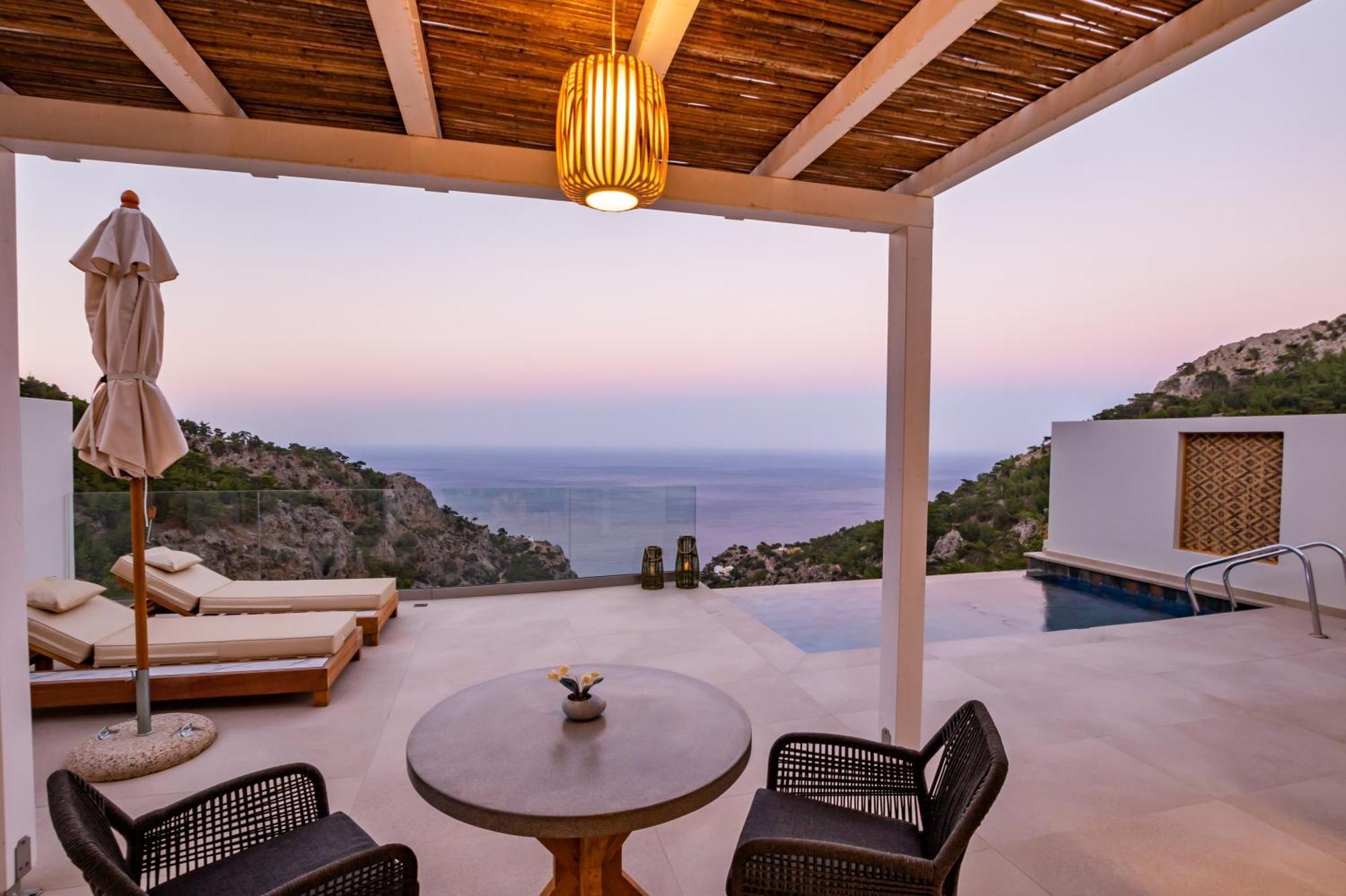 Mertelia Luxury Villas Kyra Panagia المظهر الخارجي الصورة