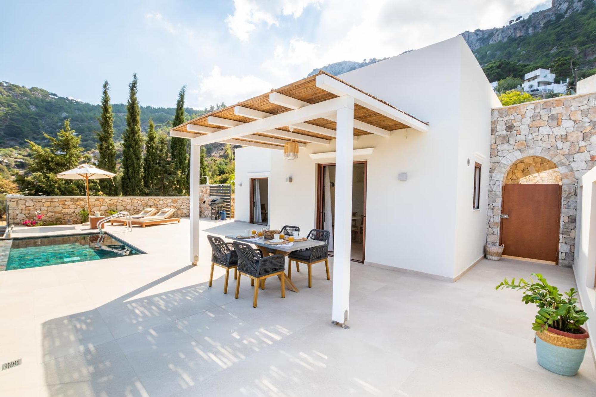 Mertelia Luxury Villas Kyra Panagia المظهر الخارجي الصورة