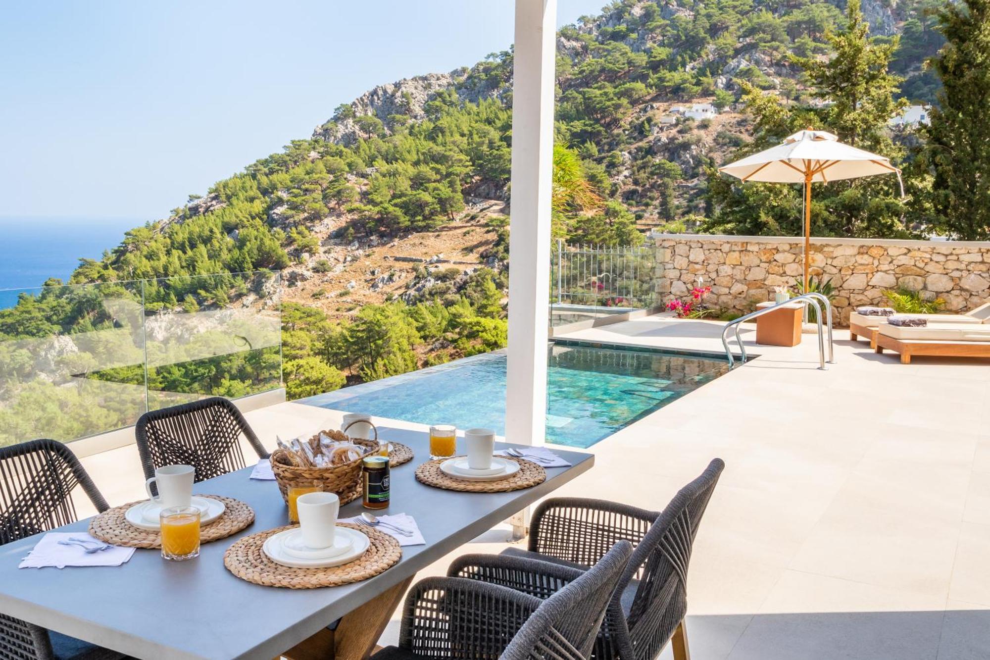 Mertelia Luxury Villas Kyra Panagia المظهر الخارجي الصورة