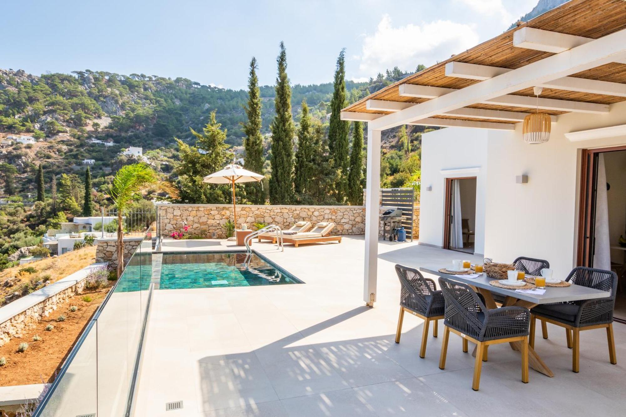 Mertelia Luxury Villas Kyra Panagia المظهر الخارجي الصورة