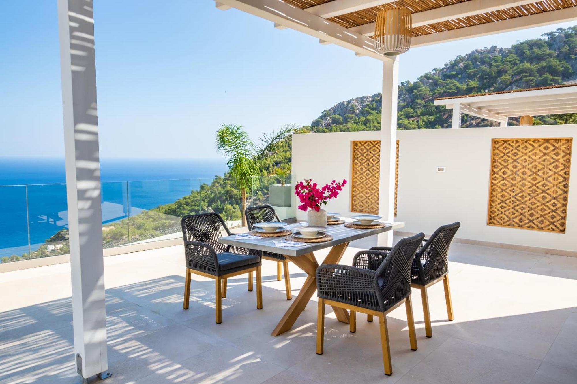 Mertelia Luxury Villas Kyra Panagia المظهر الخارجي الصورة